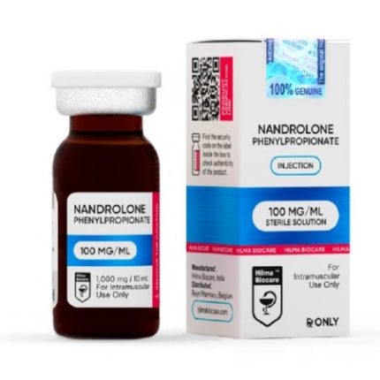 Injectable Nandrolone Phenylpropionate 100 mg/ml vial from the official Hilma Biocare catalog