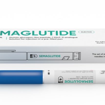 Hilma Biocare Semaglutide 5 mg pre-filed injection pen for metabolic healthcare support