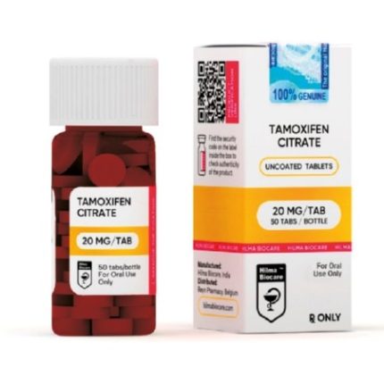Tamoxifen Citrate 20 mg oral anti-estrogen tablets blister card by Hilma Biocare